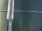 Rung Ladder w Lockable Cage
